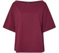 Yours Curve Yours Curve Red Slash Neck Heavy Weight T-Shirt