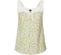 Yours Curve Yours Curve Yellow Limited Ditsy Contrast Vest