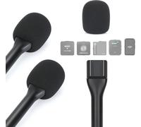 YOUSHARES 2 Pcs Interview Adaptateur Poignée de Micro Lavalier sans Fil Compatible avec DJI Mic, DJI Mic 2, Rode Wireless GO II