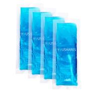 YOUSHARES 4 Paquets Poche de Glace en Gel Réutilisables pour Trousse Isotherme Insuline - Pochette de Gel Froid pour Sac Isotherme Insuline, Glaciere Seringue Insuline Isotherme Medicament