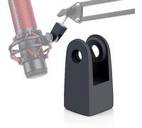 YOUSHARES Adaptateur Quadcast pour microphone HyperX - Adaptateur de micro HyperX imprimé en 3D pour bras de perche HyperX Quadcast, pour HyperX Quadcast et HyperX Quadcast s