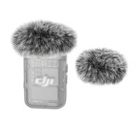 YOUSHARES Bonnette Micro Anti Vent Adapté à DJI Mic 2 Lavalier sans Fil, Mousse Micro en Fourrure Filtre Anti Pop Professionel Adapté à DJI Mic 2 et OSMO Pocket 3 Créateur (2 Pièces)