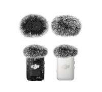 YOUSHARES Bonnette Micro Anti Vent Adapté à DJI Mic 2 Lavalier sans Fil, Mousse Micro en Fourrure Filtre Anti Pop Professionel Adapté à DJI Mic 2 et OSMO Pocket 3 Créateur (4 Pièces)
