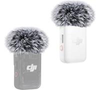 YOUSHARES Bonnette Micro Anti Vent Compatible avec DJI Mic 2 Lavalier sans Fil et OSMO Pocket 3 Créateur, Mousse Micro (2 Pièces)