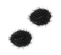 YOUSHARES Bonnette Micro Anti Vent de Microphone Compatible Avec RODE Wireless Go 2, Filtre Anti-pop, Mousse Micro Professionnelle pour Le Système de Microphone Sans Fil RODE Wireless GO II (2PCS)