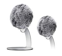 YOUSHARES Compatible avec Shure MV5 Bonnette Micro en Fourrure Artificielle - Microphone Filtre Anti-Pop Professionel pour réduire Bruit pour Microphone Numérique Compatible avec Shure MV5