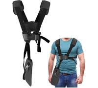 YOUSHARES Harnais Débroussailleuse - Tondeuse à Harnais Double épaule Ceinture Harnais pour Débroussailleuse Universelle STIHL FS