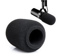 YOUSHARES Housse de microphone compatible avec le microphone Shure SM7DB - Filtre anti-pop en mousse - Pare-vent SM7DB pour bloquer les parasites