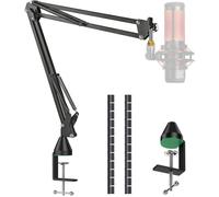 YOUSHARES HyperX Quadcast S Support de microphone, Bras Micro pour HyperX Quadcast Pied de Micro Perche Micro avec Tube de Fixation