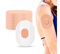 YOUSHARES Patchs Dexcom G6, Lot de 40 pansements Libre Patchs Autocollant pour Dexcom G6, Capteur Protect Étanche Doux pour la Peau Beige