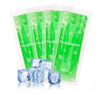 YOUSHARES Poche de Glace en Gel Réutilisable pour Trousse Isotherme Insuline Diabétique, Glacière Isotherme pour Médicament Insuline, Poche Refrigerante Gel Froid Approuvée par TSA (4 Paquets, Vert)