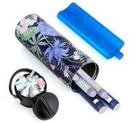 YOUSHARES Pochette Isotherme Insuline, 48H Trousse Isotherme Médicament Voyage pour Diabetique, Bouteille Isotherme pour Stylo Insuline avec Glacière, Sac Insuline pour Seringue, Injection, Hortensia