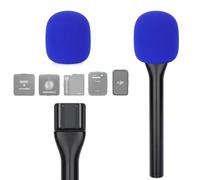 YOUSHARES Poignée DJI - Adaptateur sans Fil pour Rode Wireless GO II et Mic 2, Cravate pour Rode Wireless Me/Pro avec Bonnette Bleu