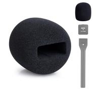 YOUSHARES Protection anti-pop pour Rode Wireless GO I et II/PRO - Convient pour adaptateur portable Interview Go Mic Pop Filtre en mousse Compatible avec Wireless GO 1/2, filtre Rode Pop de rechange