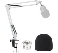 YOUSHARES Razer Seiren Mini Support Microphone Professionnel Réglable avec Bonnette Micro, Bras Micro pour Micro Razer Seiren Mini
