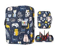 YOUSHARES Trousse à crayons de couleur 220 emplacements 16-23 A220-22