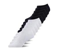 YouShow Chaussette Homme Femme de 10 Paires Sport Femme Respirantes Chaussettes en Coton Hommes Noir Blanc Confortables Classiques Chaussettes Taille 39-42