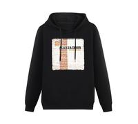 YOUSICHUANG Alan Jackson 34 Number Ones Hoody Unisex Ptinted Hoodies Long Sleeve Men's Hooded with Pocket Black XL