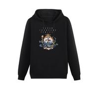 YOUSICHUANG Devin Townsend Project Transcendence Hoody Unisex Ptinted Hoodies Long Sleeve Men's Hooded with Pocket Black S