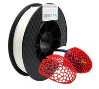 YOUSU PVA Filament 1.75mm, Water Soluble Filament, 3D Printer Filament, Natural PVA Support Material Dissolvable Filament, Dimensional Accuracy +/- 0.03mm, blanc 500g (1.1LBS)
