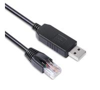 Youtang Câble de débogage série USB RS232 vers RJ45 8P8C avec puce PL2303GT pour batterie au lithium US2000C US3000C US5000 Communication (1,8 m)
