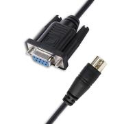 Youtang Câble RS232 D-sub 9 broches DB9 femelle vers mini DIN 4P mâle compatible avec Takahashi Temma/PC TRS02320 (1,8 m, DB9 femelle vers mini DIN 4 broches)