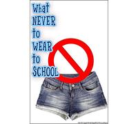 Youth Change Poster #201 What Never to Wear to School Series of Dress Code Posters: Maillots de bain, Maillots de bain