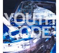 Youth Code – Yours, With Malice – Vinyle 12" EP coloré Sky Blue/Black Galaxy