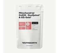 Youth & Earth CoQ10 DuoQuinol® mitochondrial et GG-Gold® 150 mg (30 capsules)