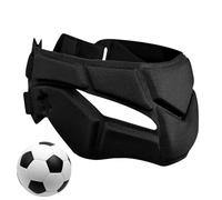Youth Flag Football Headgear, Anti-Collision Sports Helmet, Lightweight Protective Cap, 25x8x1cm, Adjustable Fit Padding, Black, for Boys Girls Teen Soccer School Training Supporting Active Lifestyles