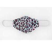 Youth Hygienic Reusable Mask UNE 0065 Pink with Libelulas