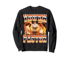Youth Pastor Preacher Bible Style Bootleg années 90 Sweatshirt