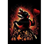 Youtheart Diamond Painting Red Queen Diamond Art Villain, 5D Full Drill Kit de broderie au point de croix, décoration murale à faire soi-même