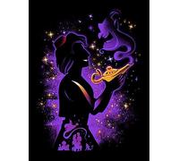 Youtheart Peinture diamant Aladdin Diamond Art, 5D Full Drill Kit de broderie au point de croix, décoration murale à faire soi-même Taille unique