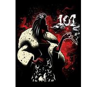 Youtheart Peinture diamant Cruella Diamond Art Villain, 5D Full Drill Kit de broderie au point de croix, décoration murale à faire soi-même