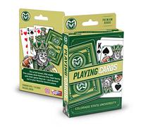 YouTheFan Colorado State Rams Cartes à Jouer de la série Classique Unisexe, Couleurs de l'équipe