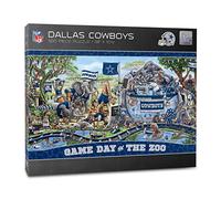 YouTheFan Cowboys de Dallas Game Day at The Zoo Puzzle 500 pièces Unisexe, Couleurs de l'équipe
