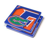 YouTheFan Dessous de Verre Unisexe de la série NCAA Florida Gators Logo Series, Couleurs de l'équipe, x 10,2 cm