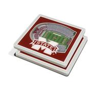 YouTheFan NCAA Mississippi State Bulldogs 3D StadiumView Dessous de Verre - Stade Davis Wade à Scott Field