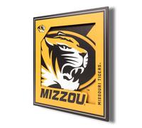 YouthEfan NCAA Missouri Tigers 3d Logo Series Wall Art - 12x12