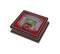 YouTheFan NCAA South Carolina Gamecocks 3D StadiumView Dessous de verre Stade Williams-Brice 10,2 x 10,2 cm