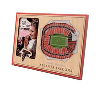 YouthEfan NFL Atlanta Falcons 3D StadiumViews Picture Frame