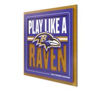 YouTheFan NFL Baltimore Ravens Slogan Srie 3D Dcoration murale