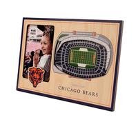 YouthEfan NFL Chicago Bears 3D StadiumViews Picture Frame