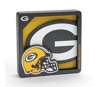 YouTheFan NFL Green Bay Packers Logo Series Aimant 3D