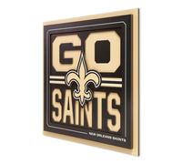 YouTheFan NFL New Orleans Saints Slogan Series Dcoration murale 3D