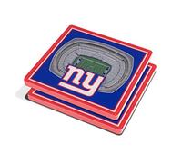 YouTheFan NFL New York Giants 3D StadiumView Dessous de Verre - MetLife Stadium