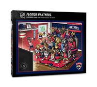 YouTheFan Puzzle de 500 pièces des Panthers de la Floride de la LNH - Un véritable cloueur