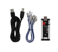 YOUTHINK Module de Contrôleur de Jeu Contrôleur de Bouton D'encodeur USB de Jeu D' Avec Boîtier en Cristal Acrylique pour et Machine de Jeu PC(CY-822C) [video game]