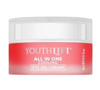 YOUTHLIFT Gel crème contour des yeux rafraîchissant tout-en-un (15 ml) - à action immédiate et longue durée, contient un booster végétal de collagène et un complexe de céramides hydratant